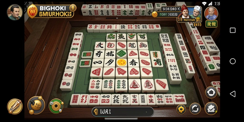 Tampilan gameplay menarik dari BIGHOKI yang penuh warna.
