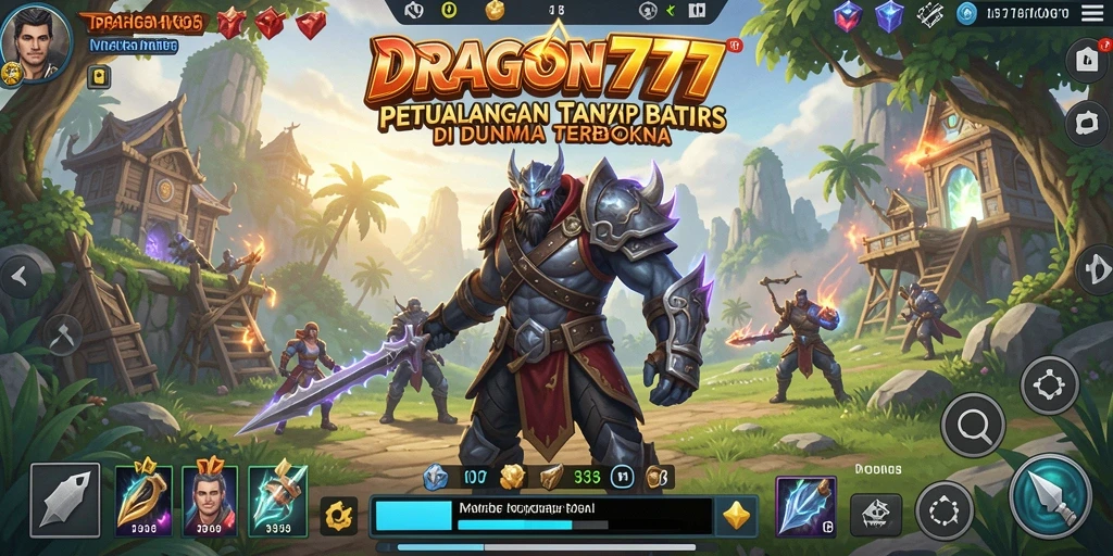 Tampilan gameplay DRAGON777 yang mengesankan di dunia terbuka.