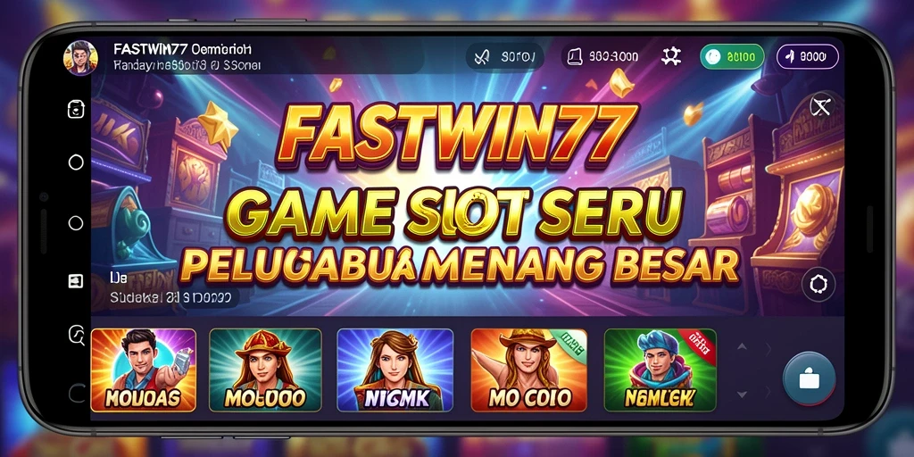 Tampilan seru gameplay Slot di FASTWIN77.