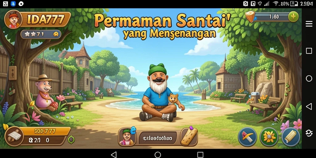 Tampilan menarik dari gameplay IDA777 yang seru.