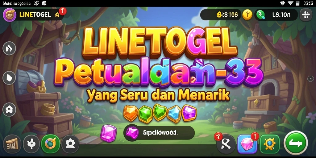 Tangkapan layar gameplay menarik dari LINETOGEL yang penuh warna.