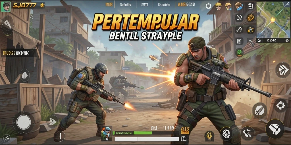 Gameplay intens dan grafik tajam di SJO777 Battle Royale.