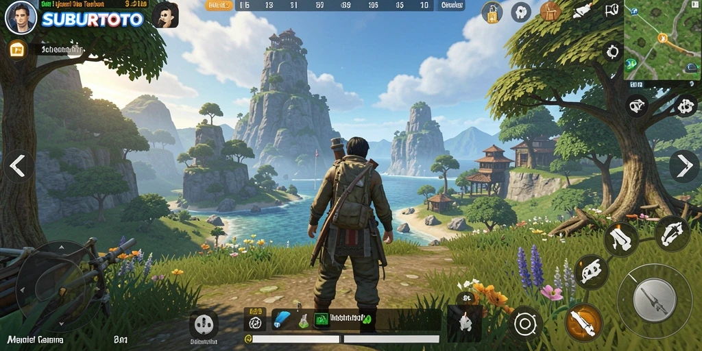 Gameplay SUBURTOTO yang menakjubkan di dunia terbuka.