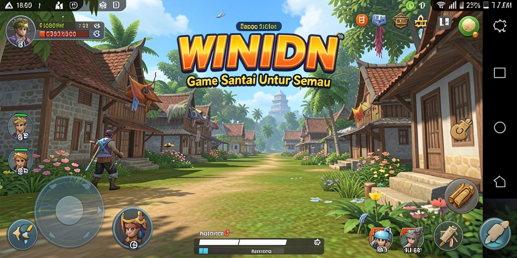 Tangkapan layar gameplay <strong>WINIDN</strong> yang ceria dan menghibur.